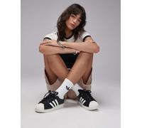 adidas Originals - Superstar II - Sneakers nere e crema-Nero 39 1/3