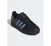 adidas Originals - Superstar II - Sneakers nero core/blu cenere 41 1/3