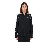 Adidas Originals, ,Sweatshirts & Hoodies ,Donna ,Nero ,L Felpa con zip nera