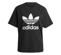 ADIDAS Originals T-Shirt Big Logo Nero Donna L