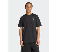 adidas Originals - T-shirt nera con grafica ispirata ai videogiochi rétro-Nero S