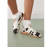 Scarpe adidas Mei Taekwondo Off White / Core Black / Gum 38 2/3