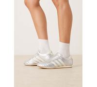 adidas Originals - Taekwondo - Sneakers argento metallizzato e crema 38
