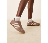 ADIDAS ORIGINALS Scarpa slip-on 'Taekwondo' marrone / offwhite, Taglia 42