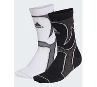 adidas Originals - Teamgeist - 2 paia di calzini neri-Nero 34-36