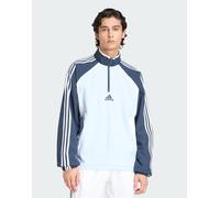 adidas Originals - Teamgeist - Felpa con zip corta blu celeste cristallino L