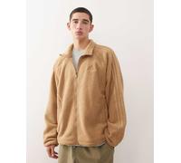 ADIDAS ORIGINALS Giacca di pile 'Teamgeist' marrone Uomo ADIDAS ORIGINALS XSxTaglie normali