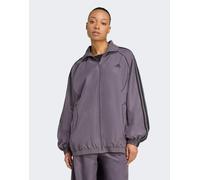 adidas Originals - Teamgeist - Giacca sportiva oversize grigia e nera-Grigio XL