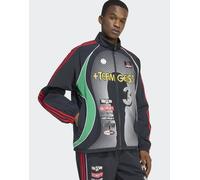 adidas Originals - Teamgeist Moto - Giacca sportiva nera / verde / scarlatto better-Nero XL