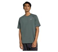 Adidas Originals Tech Trefoil Essentials Polyester Short Sleeve T-shirt Grigio L Uomo