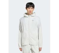 Tech Trefoil Essentials Hooded Full Zip Track Top grigio M
