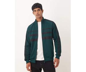 adidas Originals - The First - Giacca sportiva verde scuro e nero S