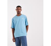 adidas Originals - Three Stripe - T-shirt blu e arancione M