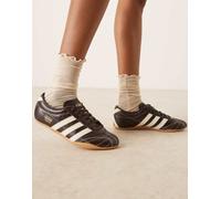 adidas Originals - Tokyo - Sneakers marroni con cuciture bianche-Marrone 46 2/3