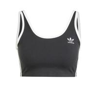 adidas Originals - adicolor - Reggiseno stile top nero con 3 strisce XL