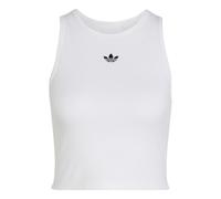 adidas Originals - Essentials - Top senza maniche bianco a coste XL