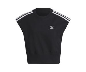 ADIDAS Originals Top Girocollo Tristripe Nero Donna 42
