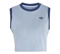 Adidas Originals Heather Sleeveless T-shirt Blu M Donna