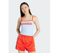ADIDAS ORIGINALS Top blu chiaro / arancione / rosso arancione, Taglia M-L