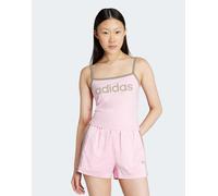 adidas Originals - Top senza maniche rosa autentico 2XS