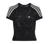 Adidas Originals, ,Tops ,Donna ,Nero ,XS Knitted Crochet Cali Tee