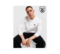 adidas Originals Trefoil Essential Maglia Maniche Lunghe, Bianco XXL