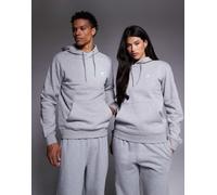 adidas Originals - Trefoil Essentials - Felpa con cappuccio grigia-Grigio M