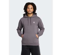 Hoodie Trefoil Essentials Grey Strata XS
