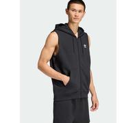 Felpa senza maniche Trefoil Essentials Black XL