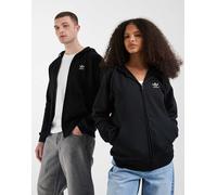 Hoodie Trefoil Essentials Full-Zip Black M