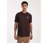 adidas Originals - Trefoil Essentials - T-shirt color caffè aurora-Marrone M