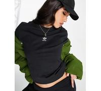 adidas Originals - Trefoil Essentials - T-shirt nera-Nero L