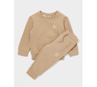 adidas Originals Tuta Completa Trefoil Crew Neonati, beige 18-24M