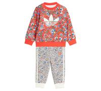 Adidas Originals X Liberty London Crew Set Kids unisex Tute da ginnastica - Rosso - Poly Mesh - Foot Locker Red 63 - 68 CM