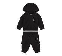 ADIDAS ORIGINALS Tuta da jogging 'Hoodie Cargo Set' nero / bianco Bambini ADIDAS ORIGINALS 68 nero / bianco