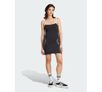 adidas Originals - Vestito canotta nero con fiamme S