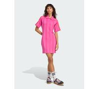 adidas Originals - Vestito color fucsia semi-lucido con grafica ispirata al calcio-Rosa 2XL