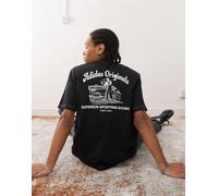 adidas Originals - Wabash - T-shirt nera-Nero M