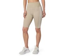adidas Originals Women's Adicolor Classics High-Waisted Short Tights, Wonder Beige, Medium