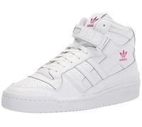 adidas Originals Women's Forum Mid Sneaker, White/White/Core White, 11