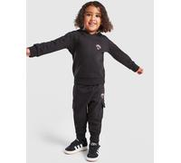 adidas Originals World Tour Overhead Cargo Tracksuit Infant, Nero 18-24M