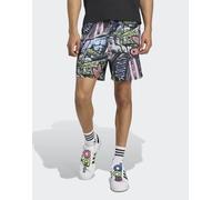 ADIDAS ORIGINALS Pantaloni 'Adidas x Jeremy Scott' blu chiaro / verde chiaro / rosa / nero, Taglia 38