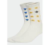 adidas Originals x Liberty London - Confezione da 2 paia di calzini bianco sporco 42 2/3-44 2/3