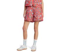 Adidas Originals X Liberty London female Polo - Rosso - Jersey di cotone - Foot Locker Red 38