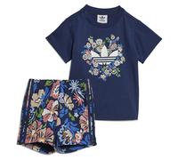Adidas Originals X Liberty London Shorts And Tee unisex Tute da ginnastica - Blu - Jersey di cotone - Foot Locker Blue 57 - 62 CM