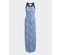 adidas Originals x Liberty London - Vestito lungo tono su tono multicolore / bianco gesso S