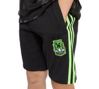 Adidas Originals X Minecraft unisex Pantaloncini - Nero - Jersey di cotone - Foot Locker Black 153 - 158 CM