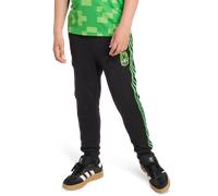Adidas Originals X Minecraft Bambini - Pantaloni Nero - Taglia 159 - 164 CM - Jersey di cotone Black 159 - 164 CM