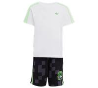Adidas Originals X Minecraft unisex Tute da ginnastica - Bianco - Jersey di cotone - Foot Locker White 111 - 116 CM