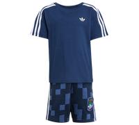 Adidas Originals X Minecraft unisex Tute da ginnastica - Blu - Jersey di cotone - Foot Locker Blue 105 - 110 CM
